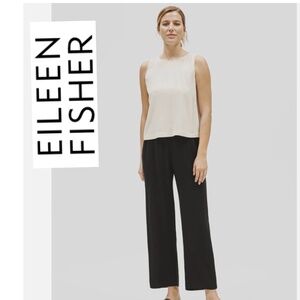 Eileen Fisher side zip straight leg pant, S, G1082